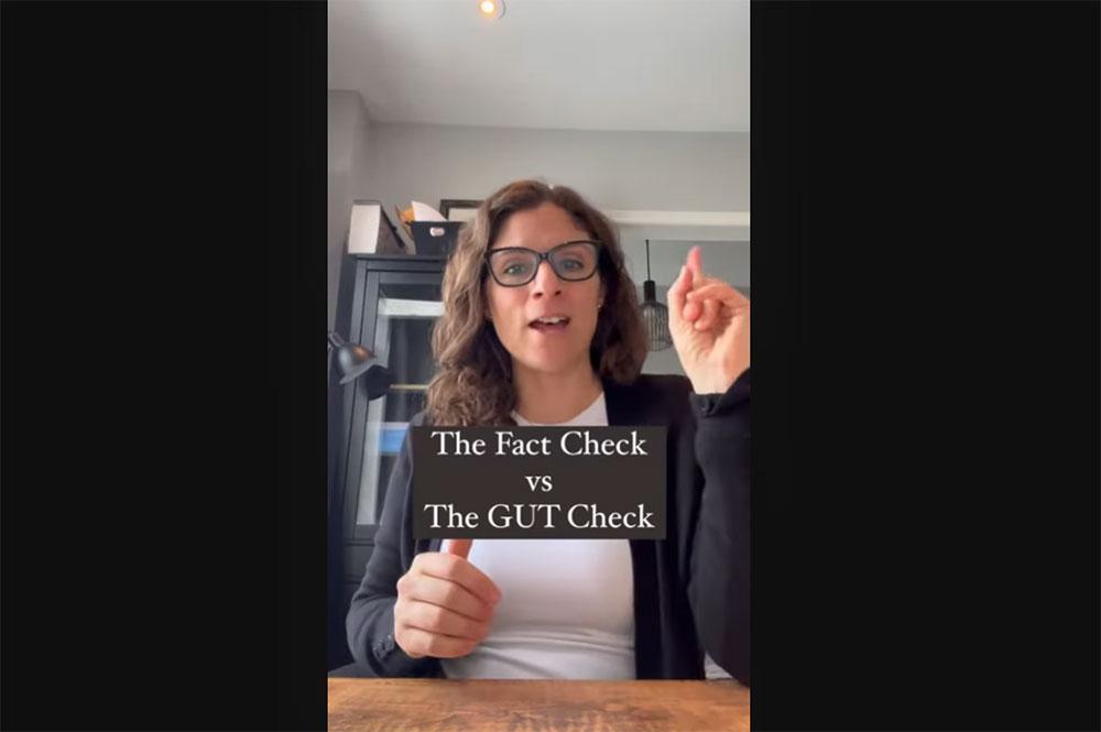 The Fact Check vs The GUT Check